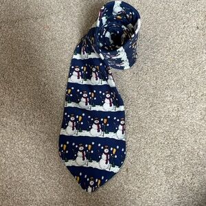 FN Snowman Novelty Silk Tie